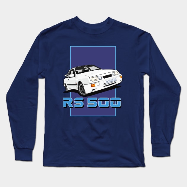 Ford Sierra Cosworth Long Sleeve T-Shirt by Limey_57